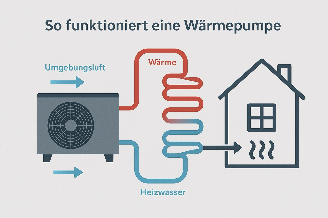 Funktionsweise einer Wärmepumpe